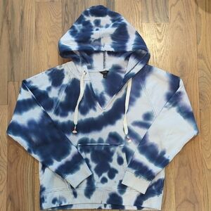 J. Crew Garment Tie-Dye French Terry  Women's Hoodie
